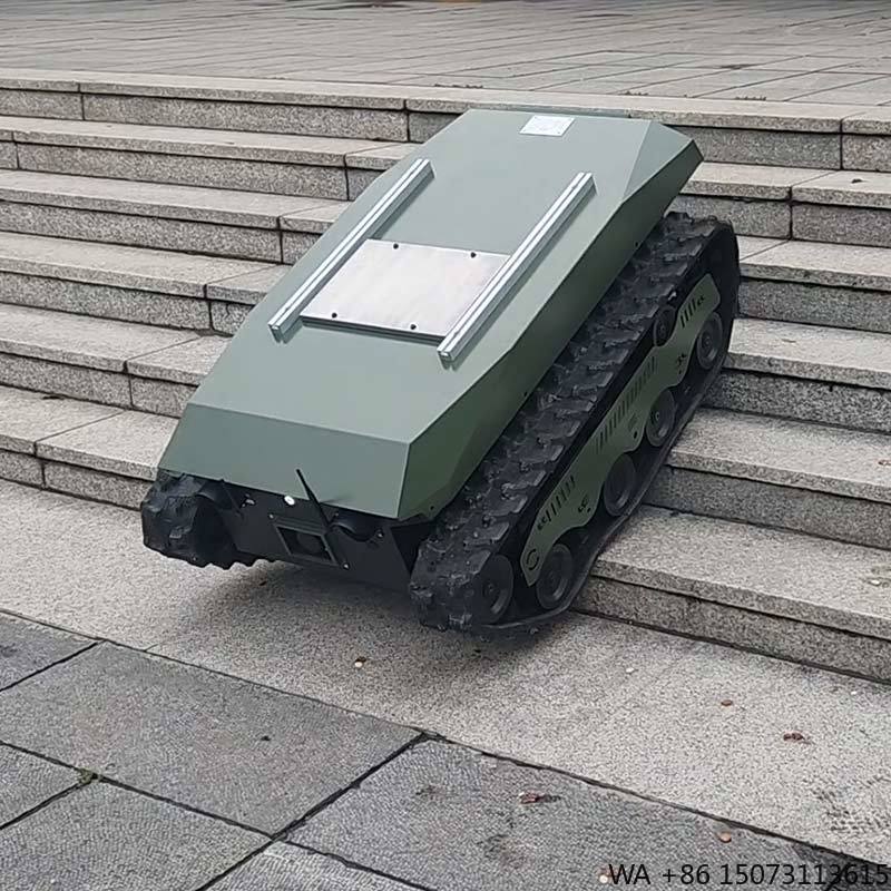 Robot Chassis - Rupsbandchassis met trapbeklimmende capaciteit, rupsrobotplatform voor