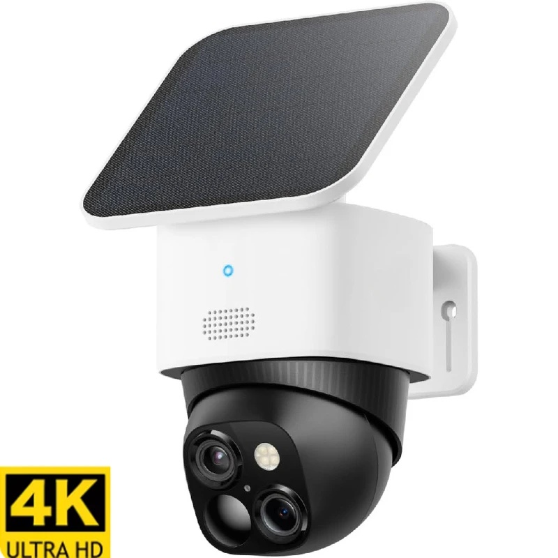 Pan Tilt Bracket - Nieuwe 4K Dual Camera Solar Beveiligingscamera's
