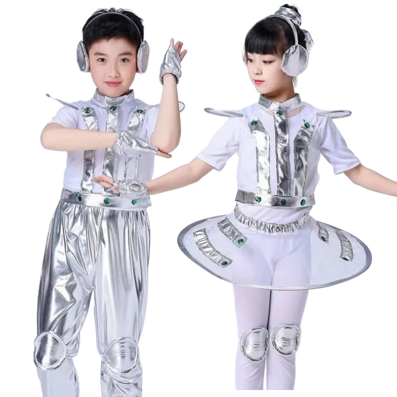 Robot Kit - Kids Robot Space Future Style Kostuum