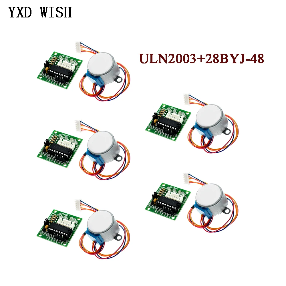28Byj-48 - 5 Stuks Uln2003 28byj-48 5V 12V