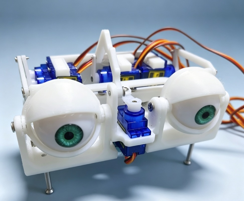 Arduino Robot - Programmeerbaar bionisch robotoog, mechanisch gesimuleerd oog