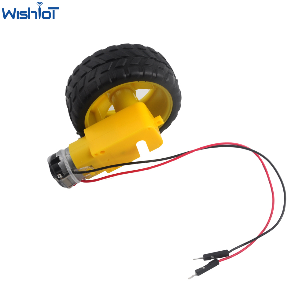 Arduino Robot - DC3-6V 1:48 Versnellingsbak Tt Motor Dual