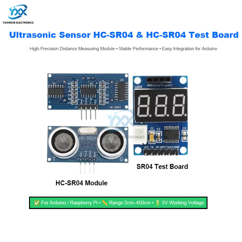 Ultrasonic Distance Sensor - Ultrasone sensor HC-SR04 HCSR04 Afstandsmeetmodule Ultrasone