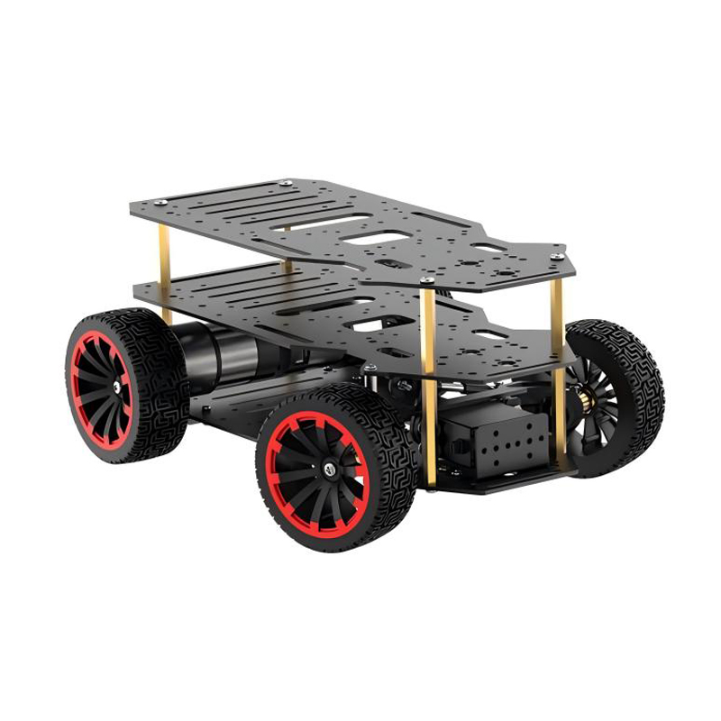 Robot Chassis - 5KG Belasting 4WD Robot Auto Metalen