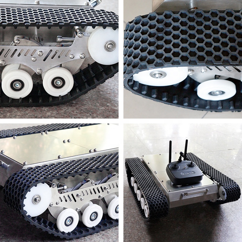 Rubbertrack robot chassis plat - Robot Chassis recensie en prijs