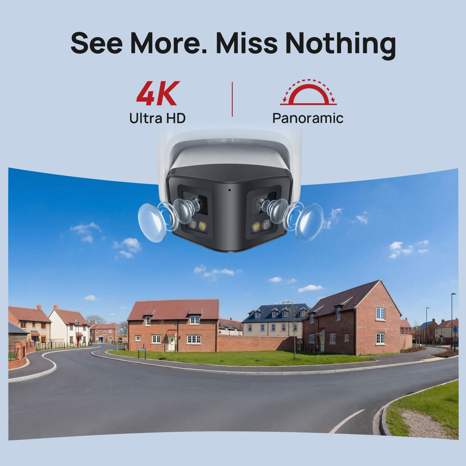 Vikylin 8MP Panoramische Slimm - Pan Tilt Bracket recensie en prijs