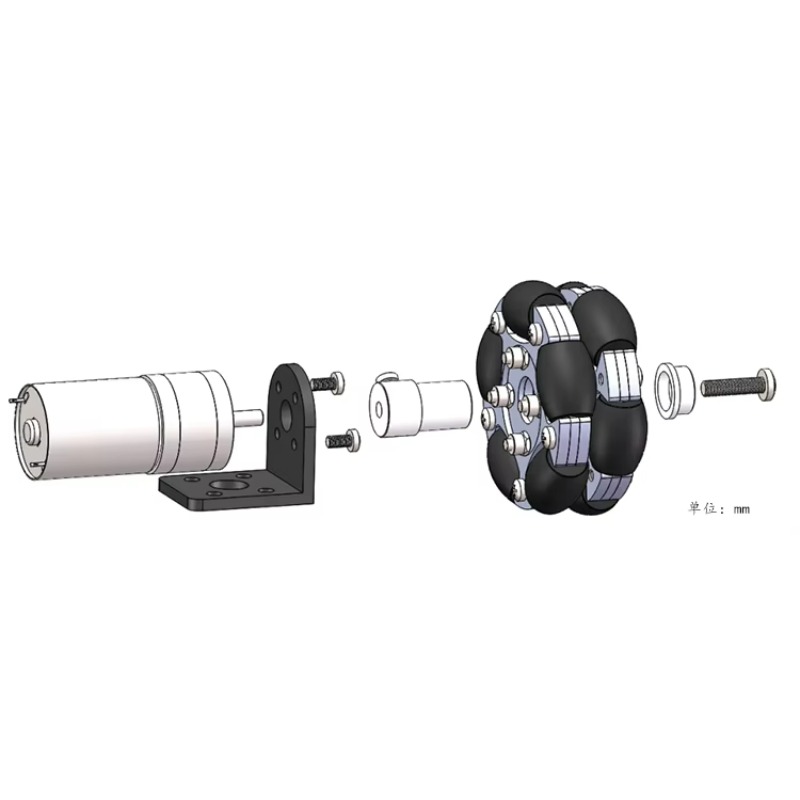 15KG Belasting 80mm Omnidirect - Robot Wheel recensie en prijs