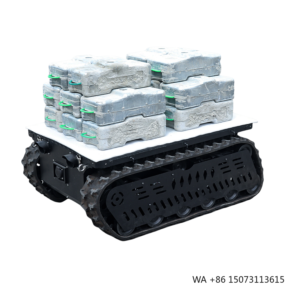 300-600kg laadvermogen RC tank - Robot Chassis recensie en prijs