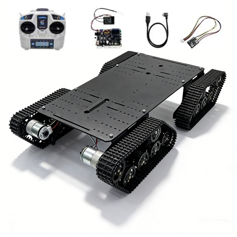 Gebouwde RC-tank met hoge laad - Stm32 Robot recensie en prijs