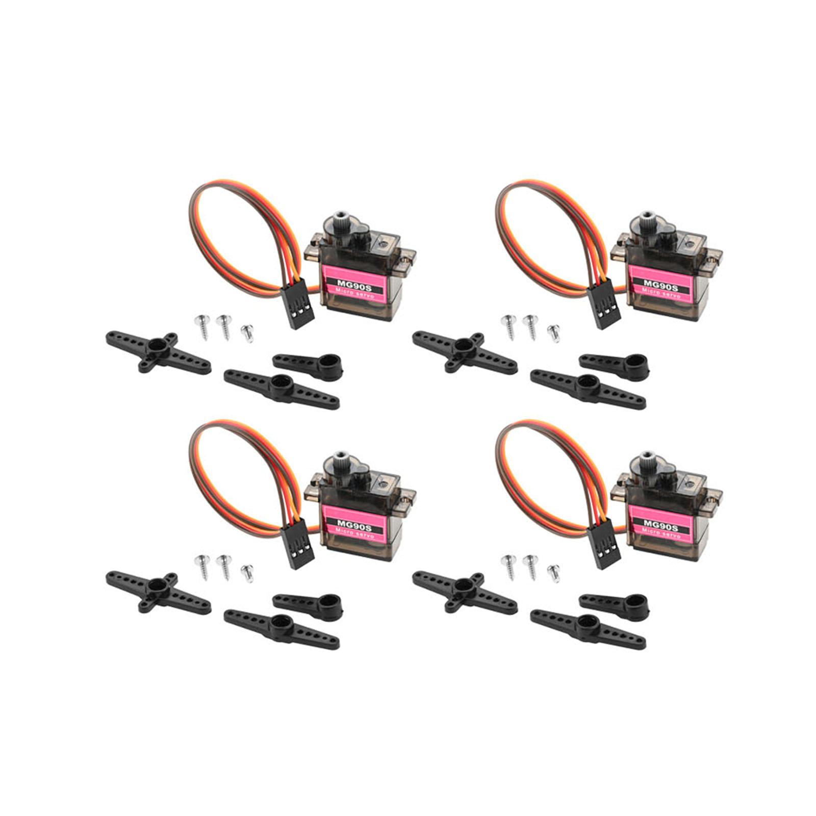 4 stuks Micro Servo Metal Gear - Arduino Robot recensie en prijs