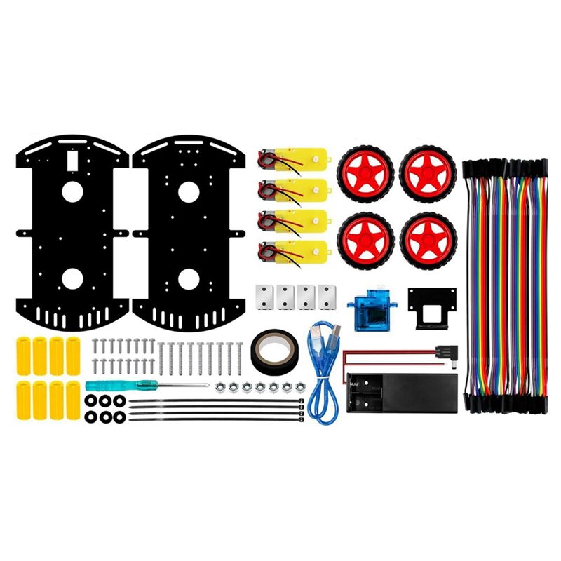 WOWFU-4WD Smart Robot Auto Kit - Robot Car Kit recensie en prijs