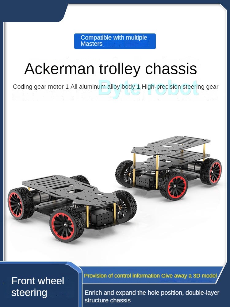 5KG Belasting 4WD Robot Auto M - Robot Chassis recensie en prijs