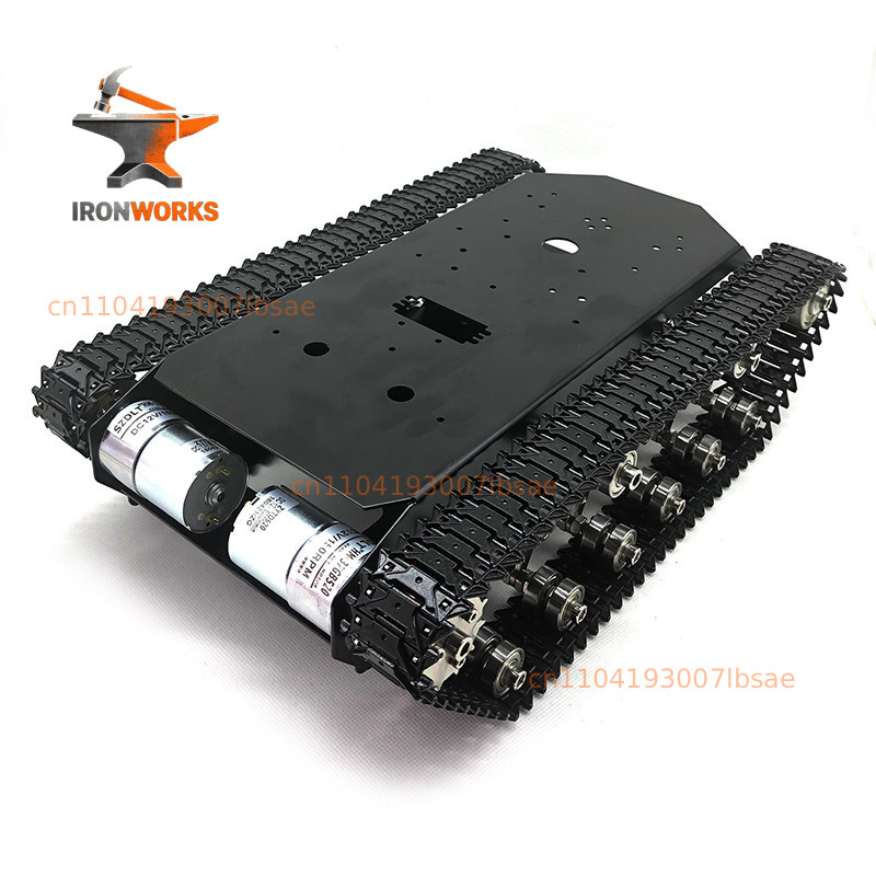 TN70 volledig metalen rupsband - Tracked Robot Chassis recensie en prijs